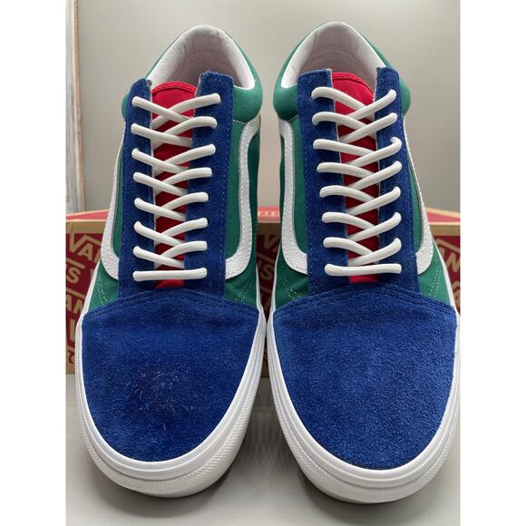Vans Old Skool Yatch Club Men’s Sneakers Multi Color Blue Green Red Yellow 10 - Picture 8 of 15